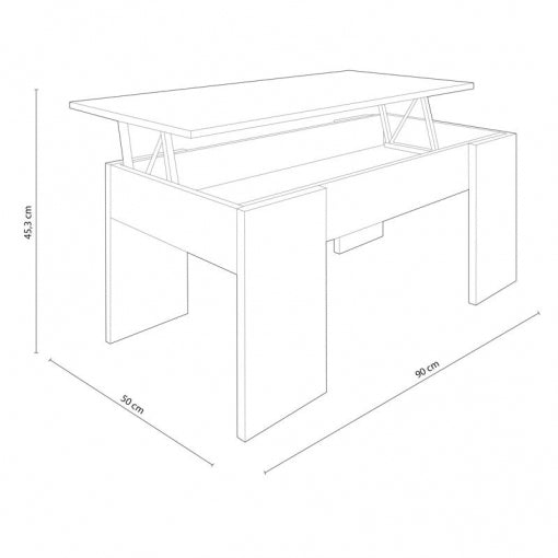 Mesa de Centro Elevable Elise.