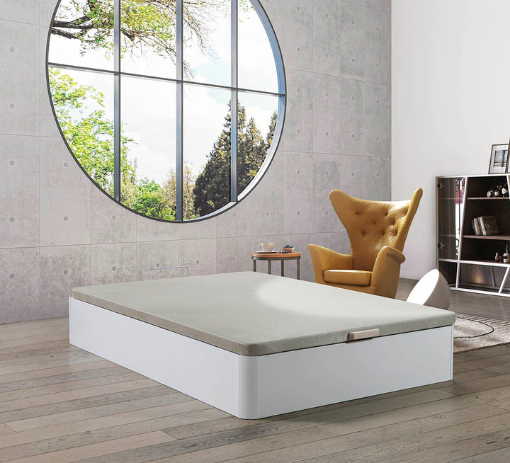 Canapé Abatible con Colchón Venecia viscoelastico de muelles ensacados 28cm
