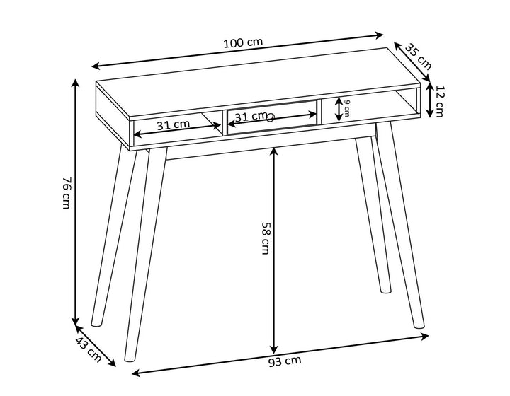Mesa De Escritorio Dela.