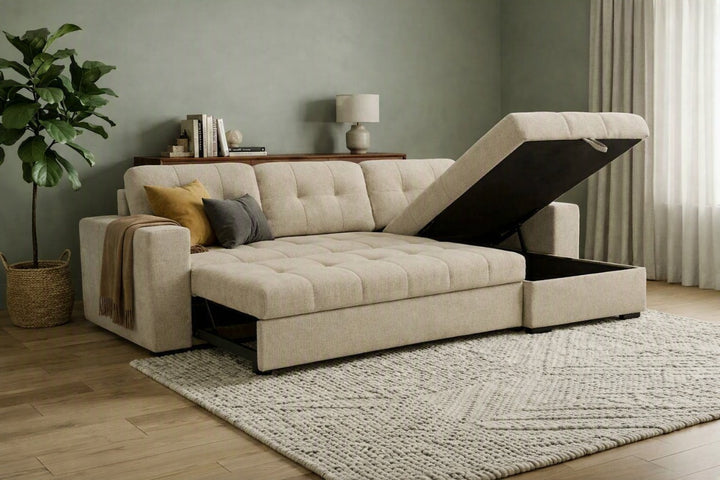 Sofa Cama Chaise Longue Reversible Hanna 247cm