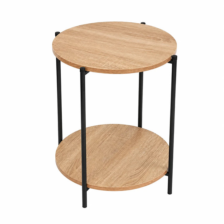 Mesa auxiliar con diseño nórdico industrial.YZ4356A