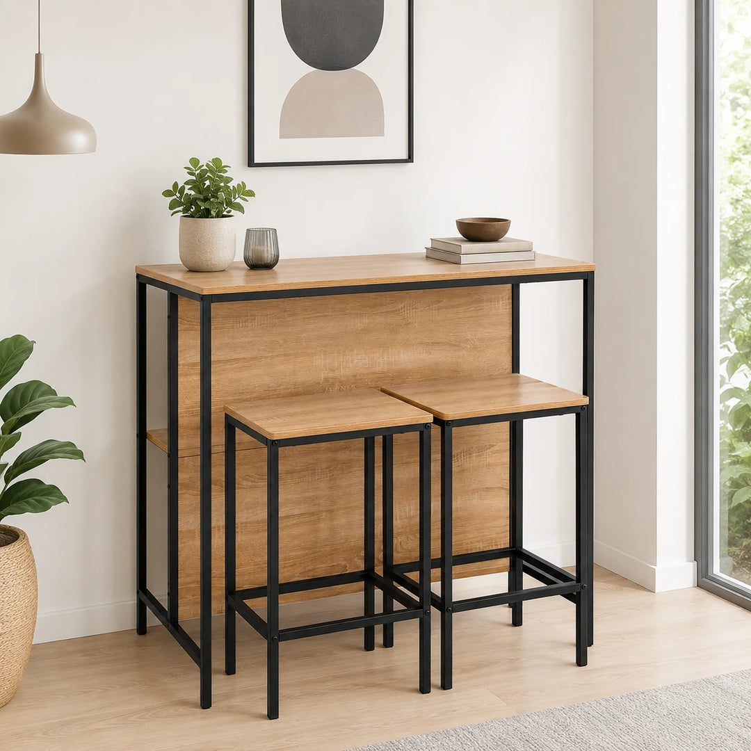 Mesa Bar Multifuncional – Diseño Industrial Moderno BTZY1006095