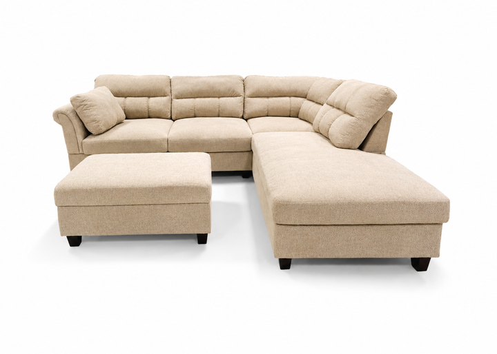 Sofá Rinconera Dama + Ottoman 260cm
