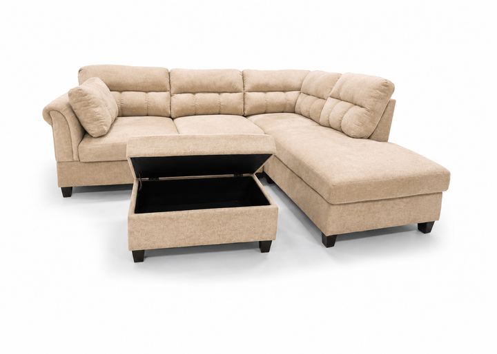 Sofá Rinconera Dama + Ottoman 260cm