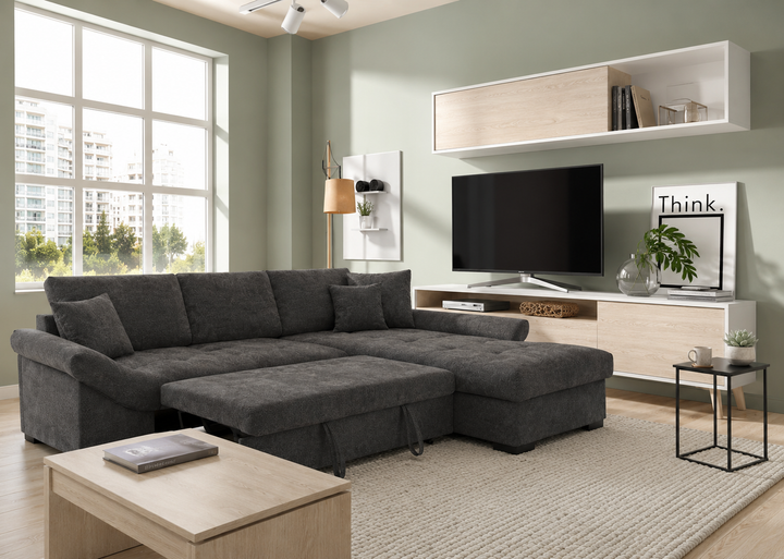 Sofá Cama Chaise Longue Mirabelle 295cm