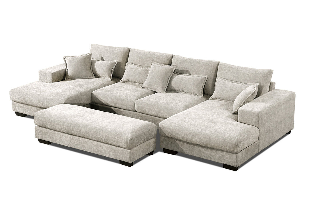 Mega Sofá Cama Chaise Longue Rinconera Kim 365cm