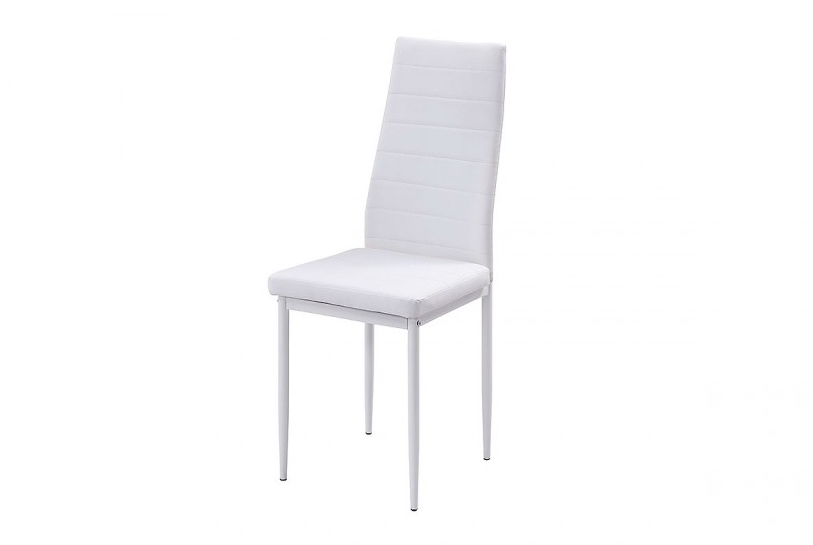 Mesa de Cristal Templado 140x80cm + 6 Sillas Polipiel DT34.