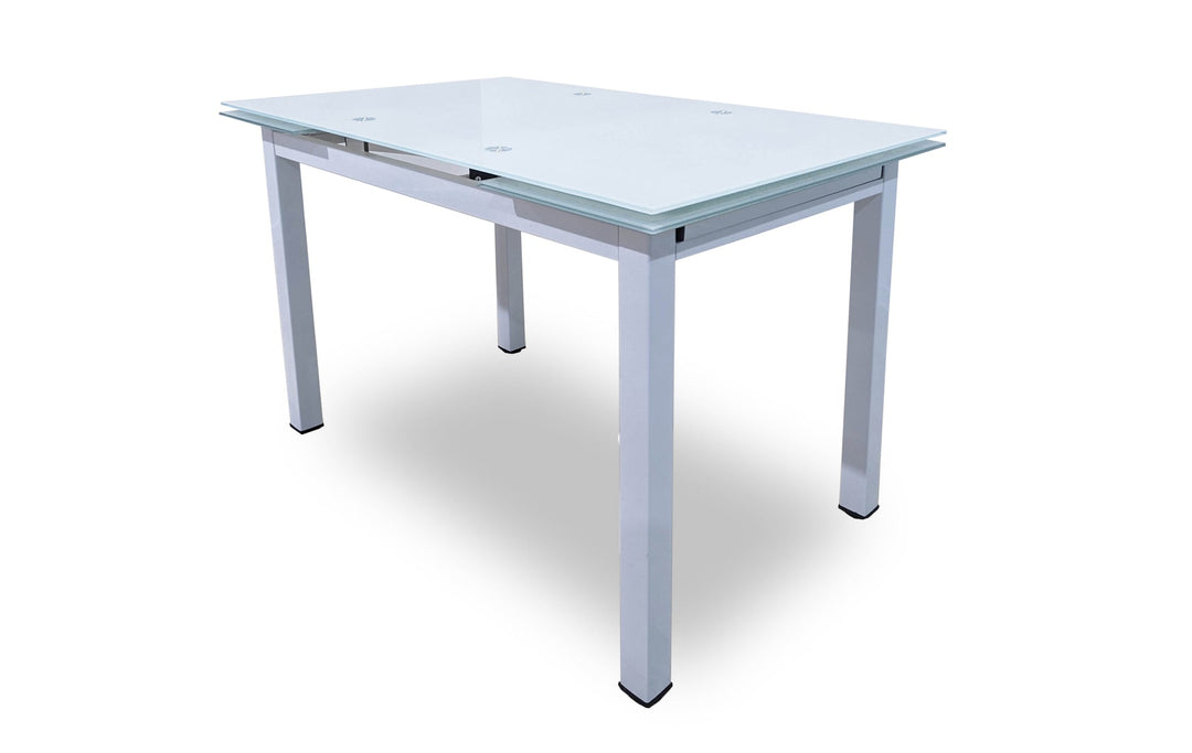 Mesa De Cristal Completa Extensible Con 6 Sillas Modelo DT58.