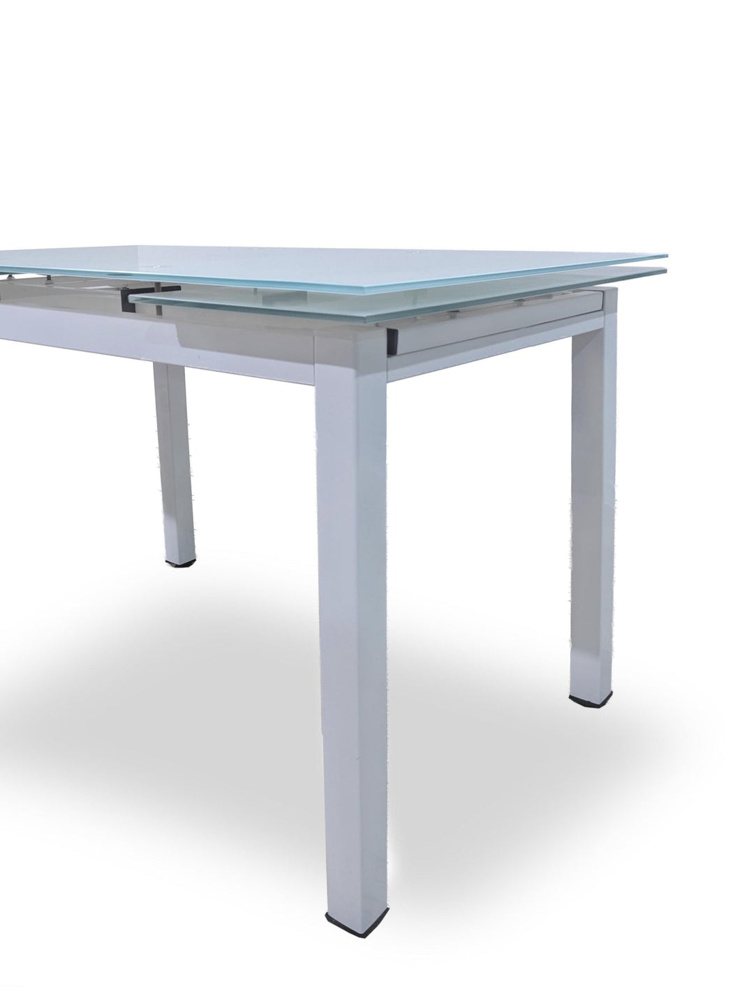 Mesa De Cristal Completa Extensible Con 6 Sillas Modelo DT58.