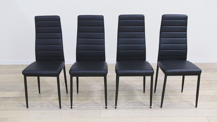 Pack Silla de Comedor C-05 en Polipiel/metal