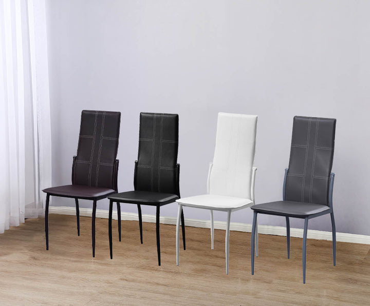 Pack Silla de Comedor C-01 en Polipiel/Metal.
