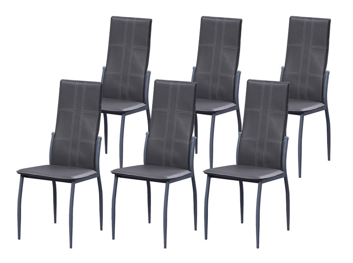 Pack Silla de Comedor C-01 en Polipiel/Metal.