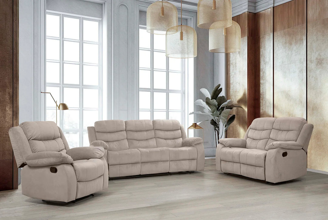 Sofa Reclinable Manual Houston 2 Plazas