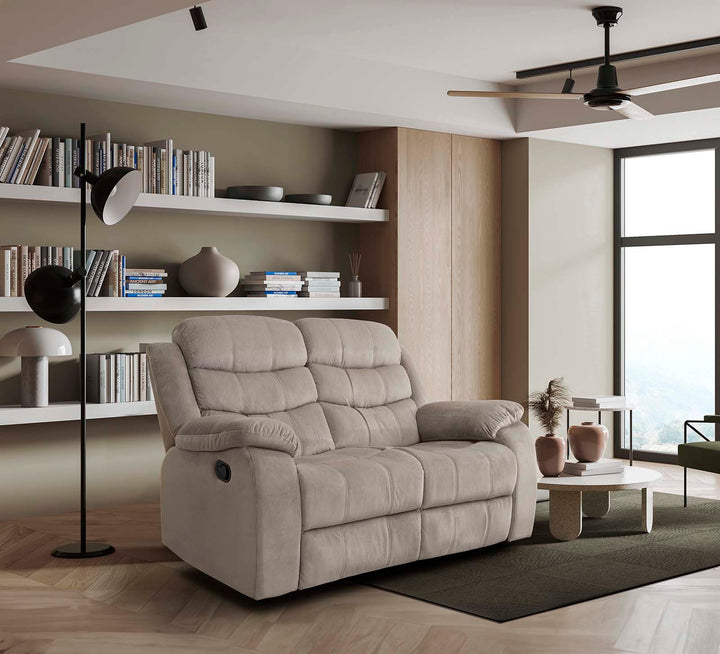 Sofa Reclinable Manual Houston 2 Plazas