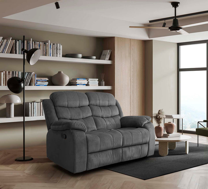 Sofa Reclinable Manual Houston 2 Plazas