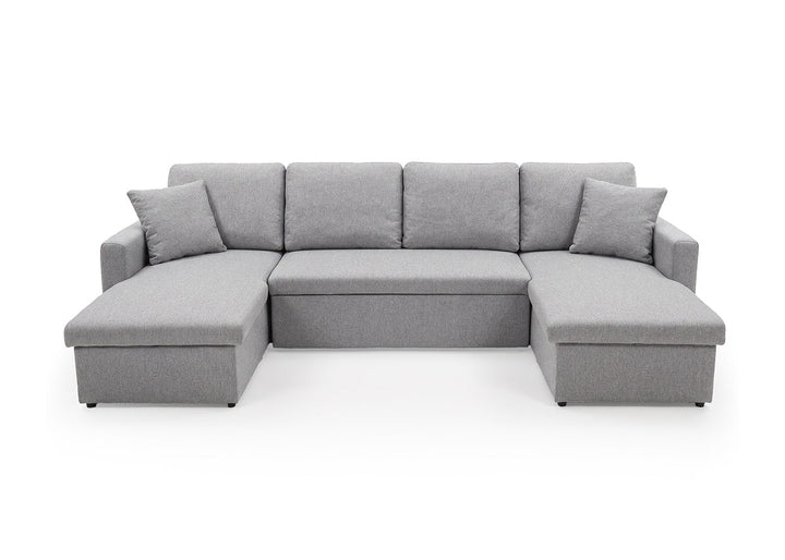 Sofá Doble Chaise Longue Nora, con Arcón 287cm