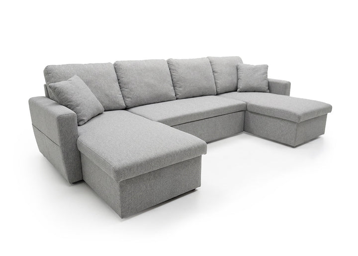 Sofá Doble Chaise Longue Nora, con Arcón 287cm